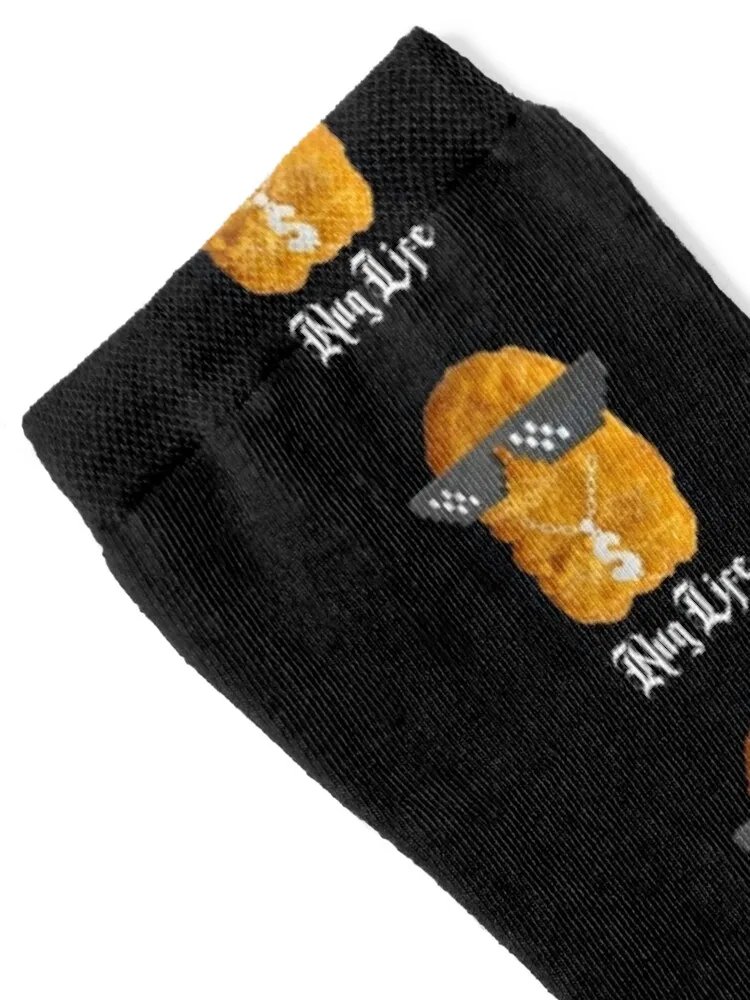 Nug Life McDonalds Chicken Nuggets Socks Run hockey cute Man Socks Women's