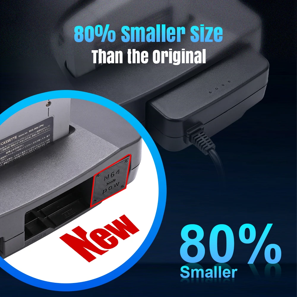 USB-C PSU Power Board 12V 3A  NTSC PAL For Nintendo 64 N64 Consoles - view 6