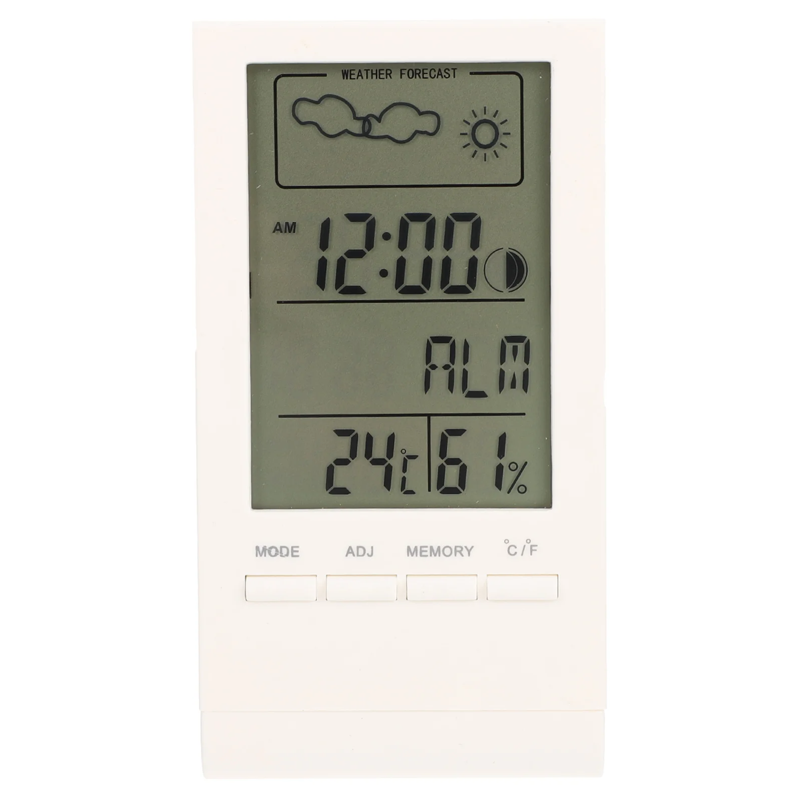 

Electronic Meteorological Clock Thermometer Alarm Indoor Temperature Gauge