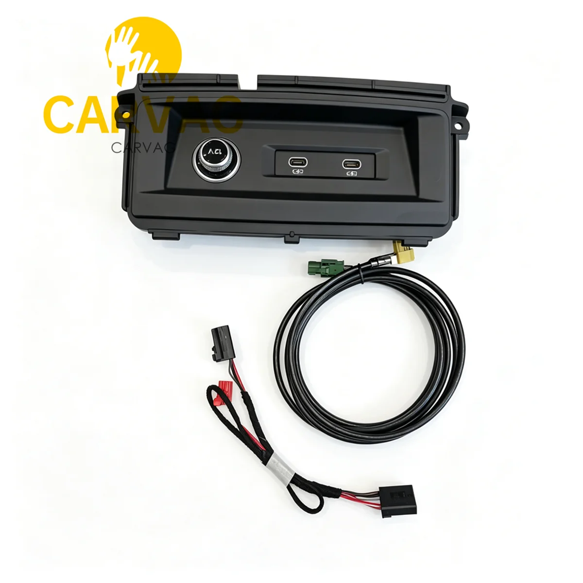 FOR Audi Q8 Rear Seat USB C Type-C Charging Kit Rear USB Charger