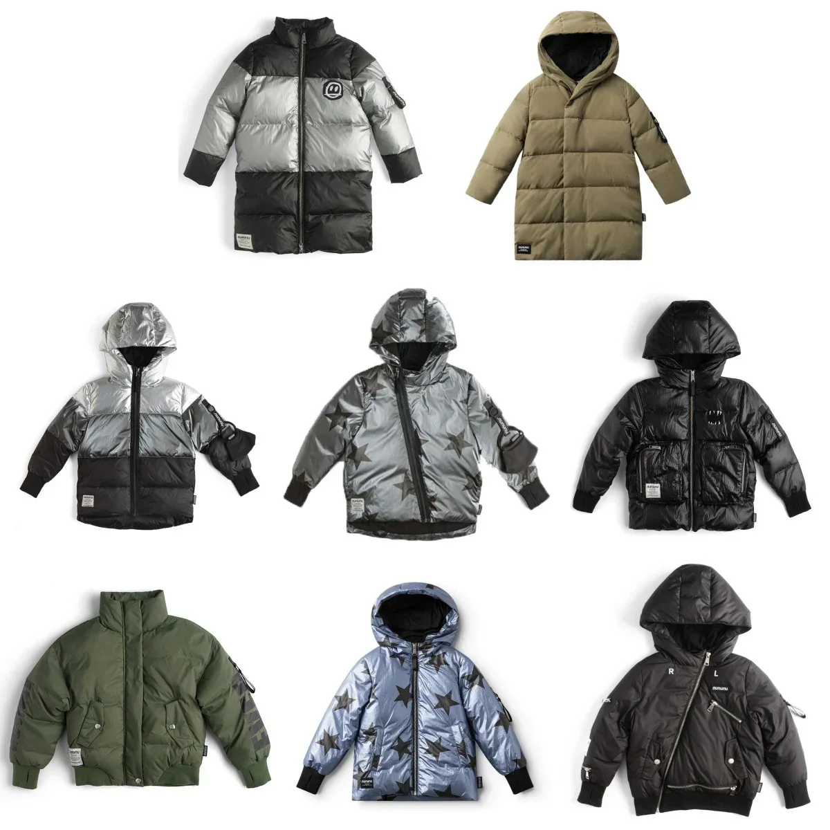 

Down Jacket for Kids Boys Outerwear Girls Winter Clothes Outwear Ski Jackets Outdoor Coat for Children Overalls for Baby