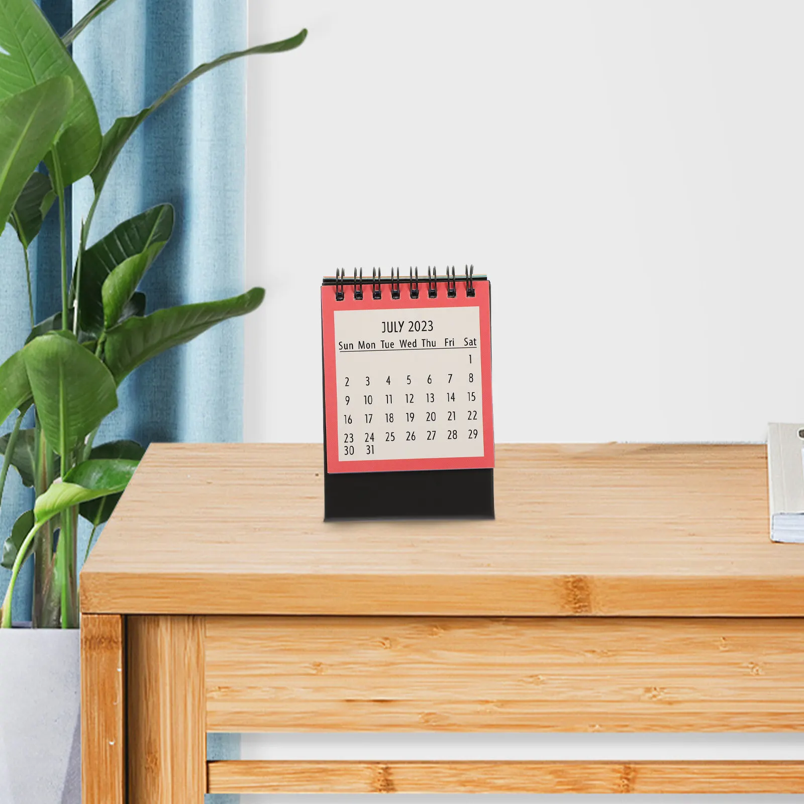 

Mini Desk Calendar 2023 Simple Style English Design Small Paper Calendar for Study Office Desktop Decoration Time Management