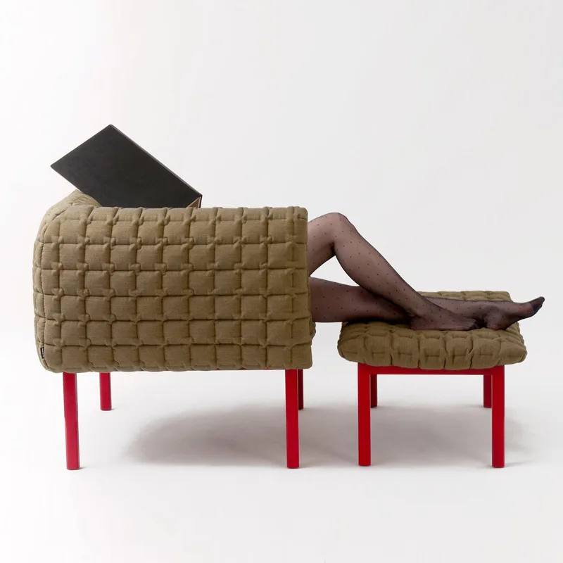 Sofa chair High and low armrests Leisure chair Single seat Personalized soft bag chair