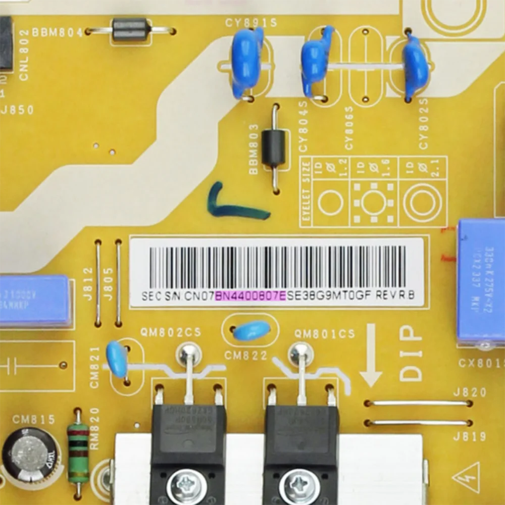 BN44-00807E = BN44-00807A L55S6_FSM 전원 공급 장치 보드, UE55JU6400 UE55JU6510 UE55JU6500 UE55MU6179 UE55MU6220 UN55JU6700