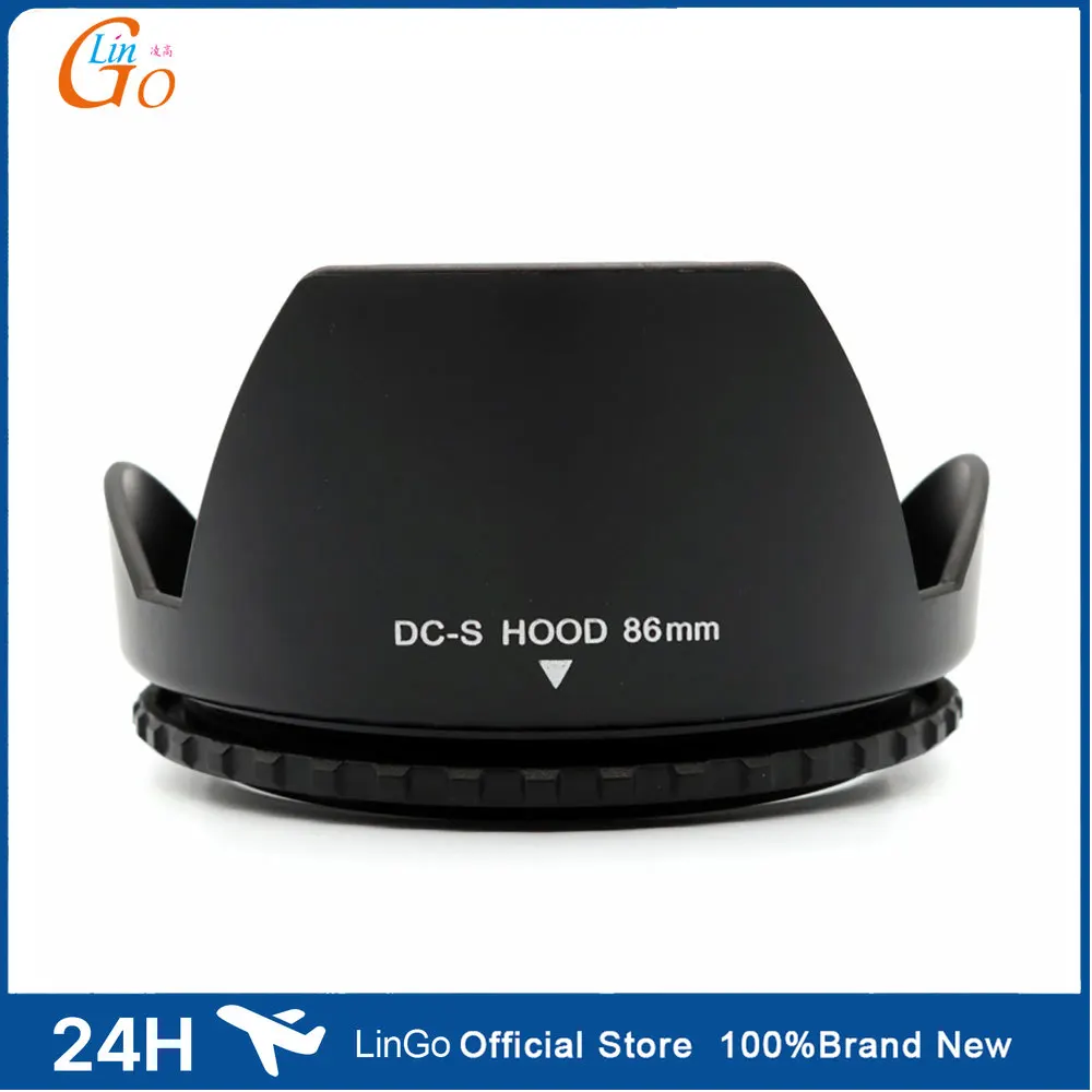 LinGo 40.5mm-95mm Professional Camera Lens Hoods Set Screw Type Petal Shape Anti Glare Protect Len Hoods for DSLR Camera