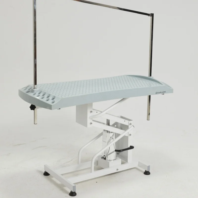 USMILEPET Direct Factory Pet Grooming Table Z-shaped Frame Hydraulic Lift Table for Pet Beauty Salon Pet Grooming Equipment