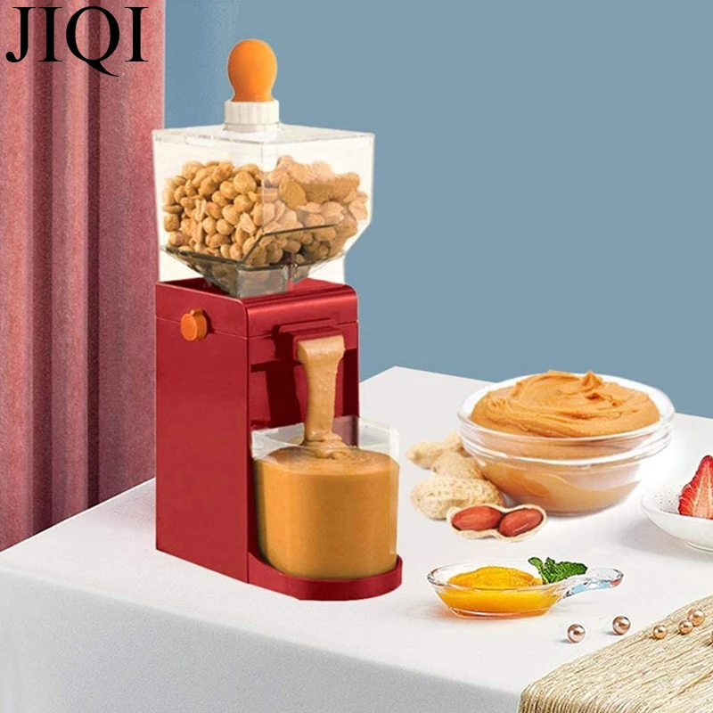 صانع زبدة الفول السوداني المنزل مطحنة الحبوب الكهربائية المضادة للانزلاق مطحنة صلصة السمسم آلة زبدة الجوز للفول السوداني اللوز الكاجو Haz