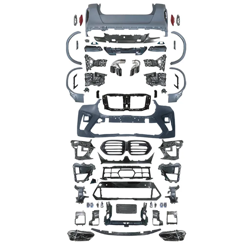 Applicable To BMW X6 G06 (20-22) G06 Pre-change Later X6M Kit Front Bar Rear Bar Middle Net Side Skirt