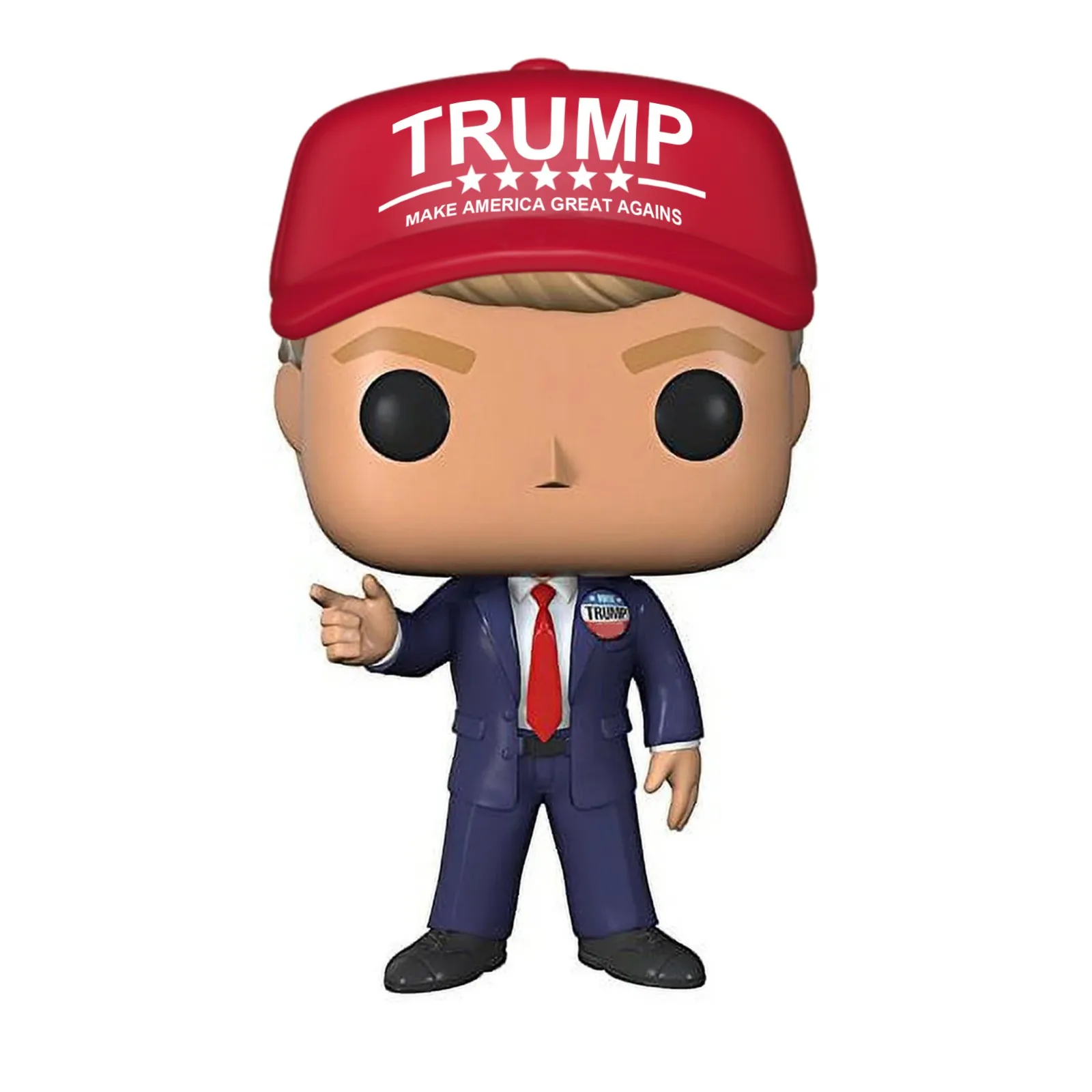 Anime Donald Trump Resin Action Figure Collectible Model Toys For Children Xmas Gift Funny Cartoon Decoration Trump Statue Decor