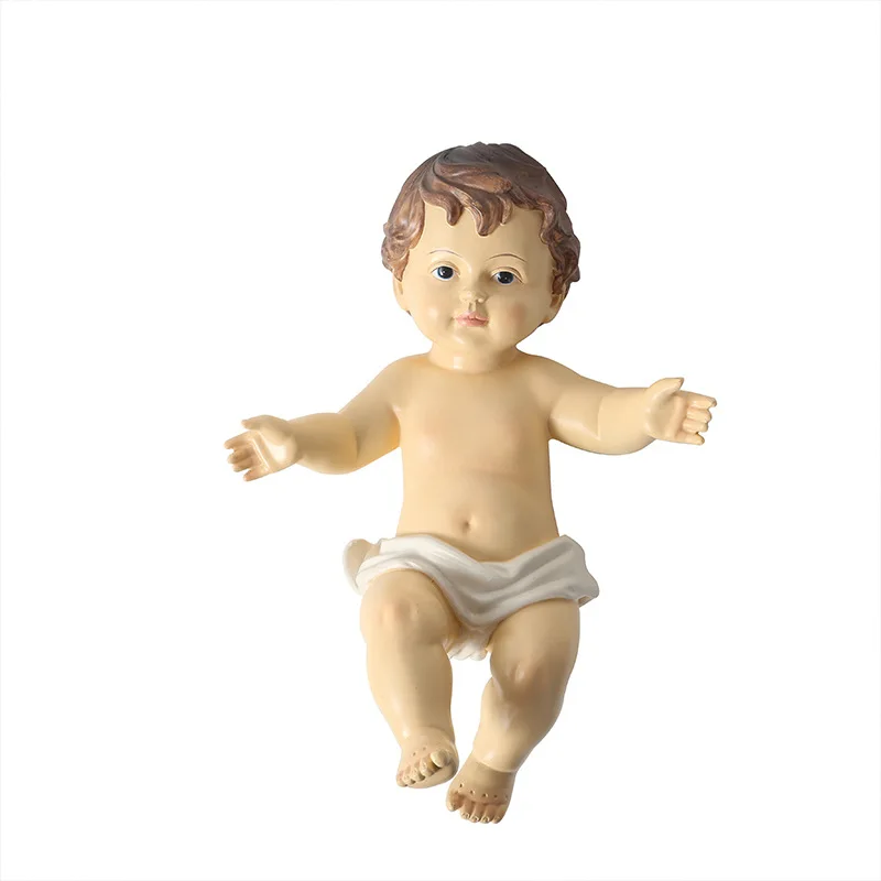 

40CM High Classical Christmas Doll Ornament Christmas Gifts Decorative Resin Crafts