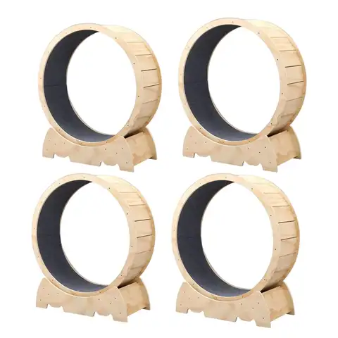 반려동물 무소음 고양이 러닝 휠, 실내 반려동물 운동 트레드밀 트레이너, 새끼 고양이 스크래처 보드 클라이밍 휠, 반려동물 용품