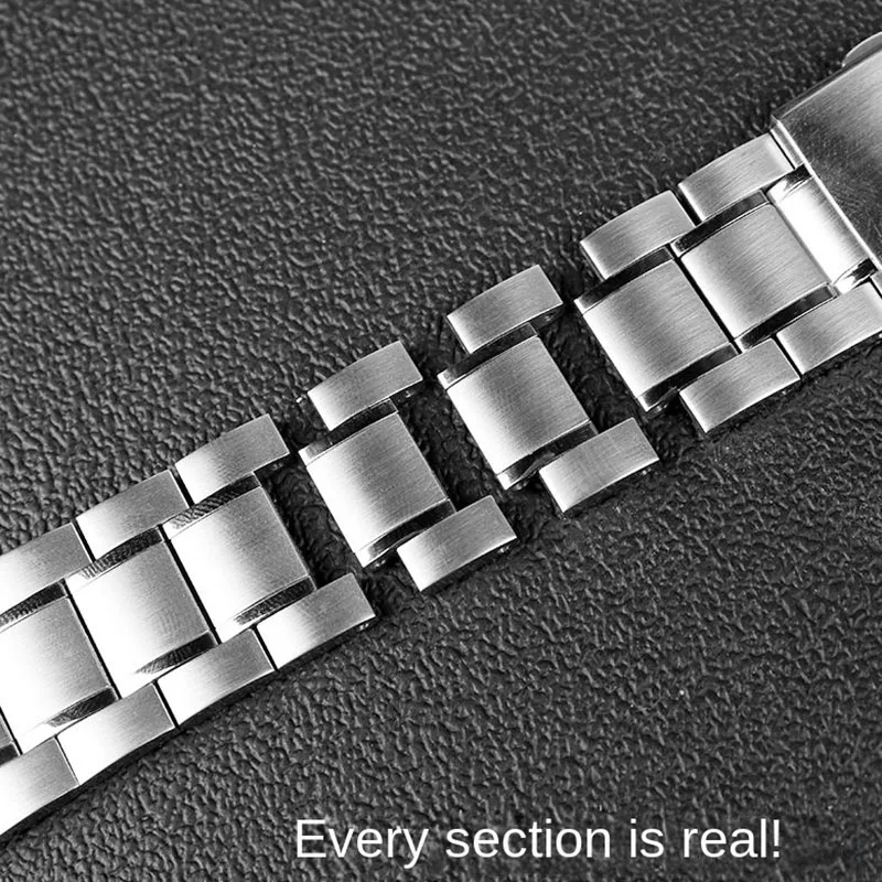 For Casio Watch Strap MDV106 MDV-106 Swordfish 5374 MTP-1374 MTP-1375 /VD01 Stainless Steel Curved End Chain Bracelet Men 22mm