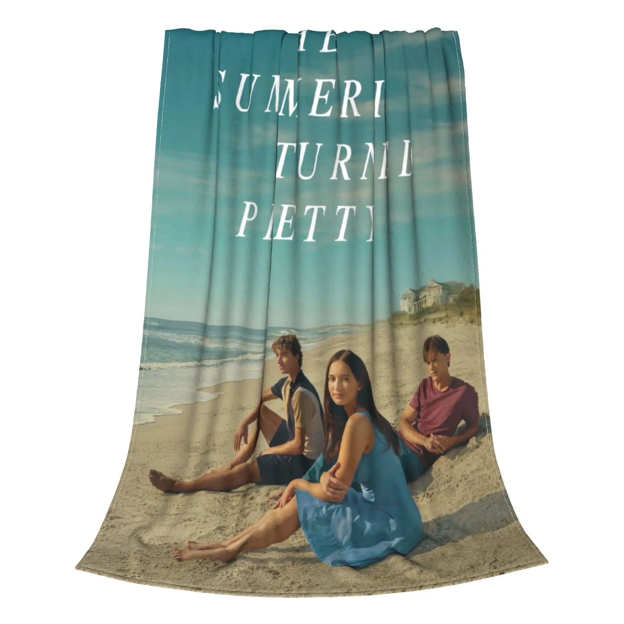 the summer i turned pretty Blanket All Season Breathable Thin Throw Blankets For Office Couch  Plush Thin Quilt
