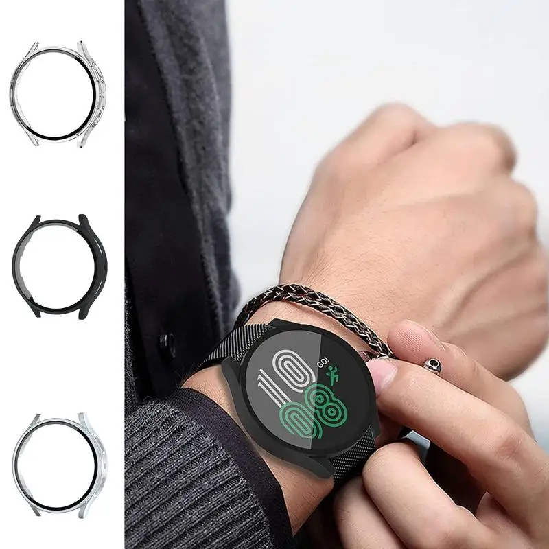 

Screen Protector for Watch Scratch-Resistant Watch Face Covers Smart Watch Case Easy Install Smart Watch Protector Smart Watch