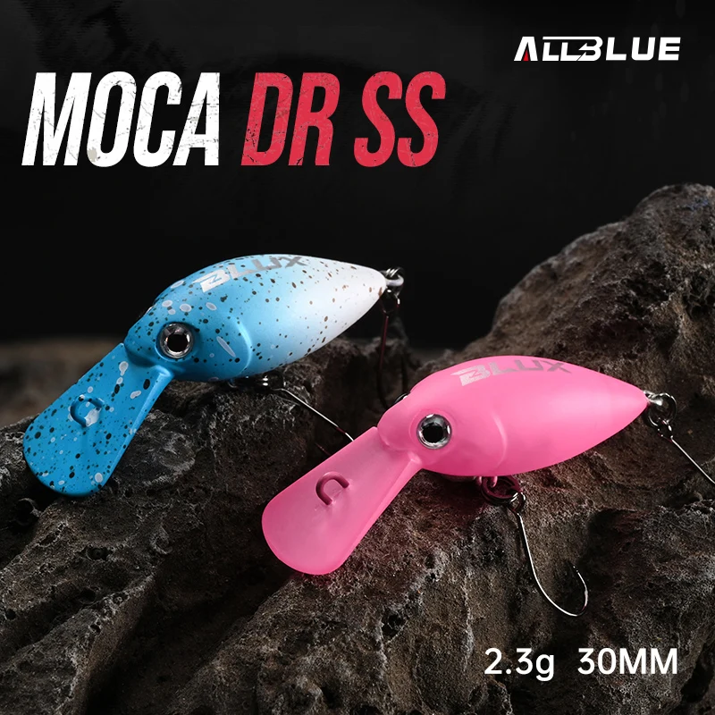 ALLBLUE MOCA DR SS Crankbait Hundimiento Lento – Señuelo Trucha