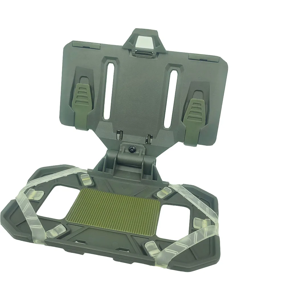 Tactical Navigation Board Folded Molle Phone Holder CS Military Airsoft Map Case Admin Panel for Screen Size 4.7-6.7in