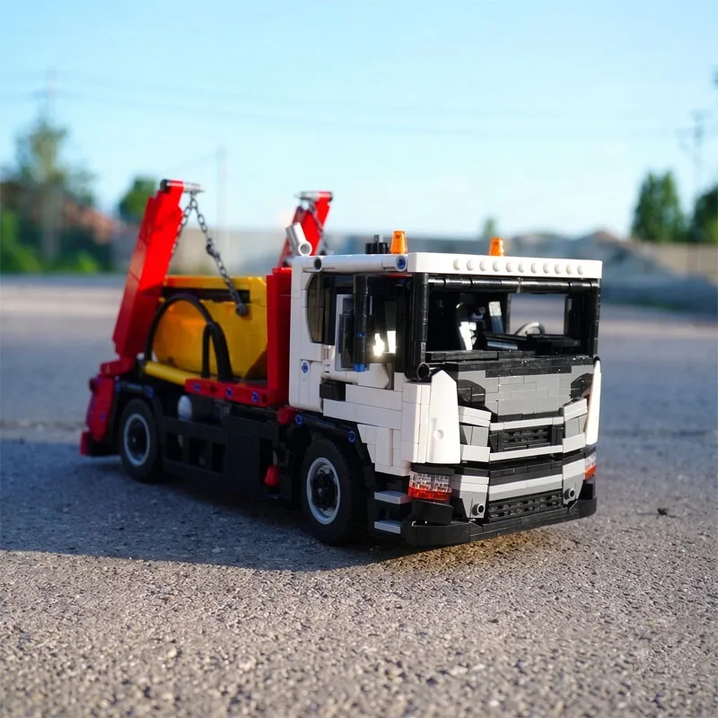 MOC-154429 Building Block Module  Transport Dump Truck Assembly Model 1701 Pieces Adult Puzzle Birthday Christmas Toy Gift