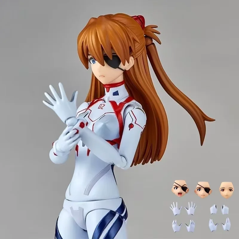 Neon Genesis Evangelion Anime Figure Shikinami Asuka Langley Action Figure Toy Evangelion 3.0+1.01 Room Decoration Birthday Gift view 4