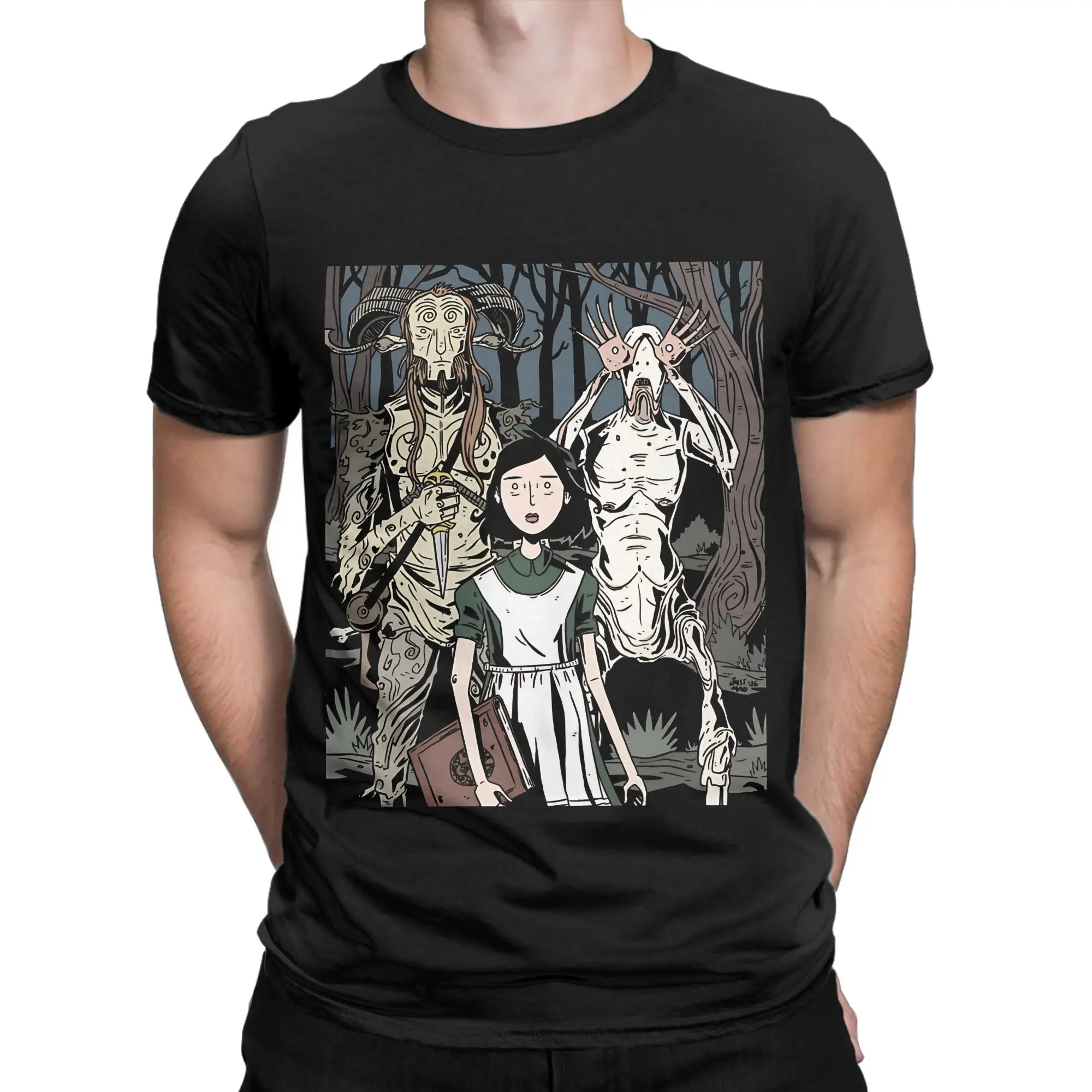 Pans Labyrinth Oversized Novelty 100% Cotton T-Shirt pans labyrinth Tops Tees For Men