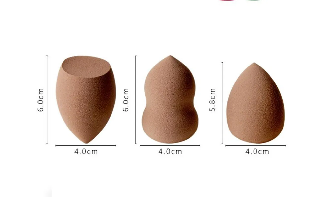 Makeup Sponge Puff Beauty Egg Blender Face Foundation Powder Cream Sponges Cosmetic Puff Powder Puff Makeup Tool Women's