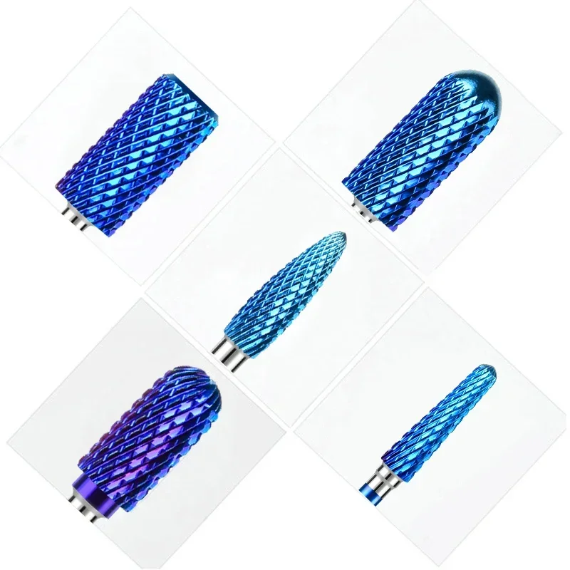 67Types Ceramic Tungsten Nail Drill Bits Milling Cutter For Manicure Pedicure Nail Files Buffer Nails Art Equipment Accessoriess