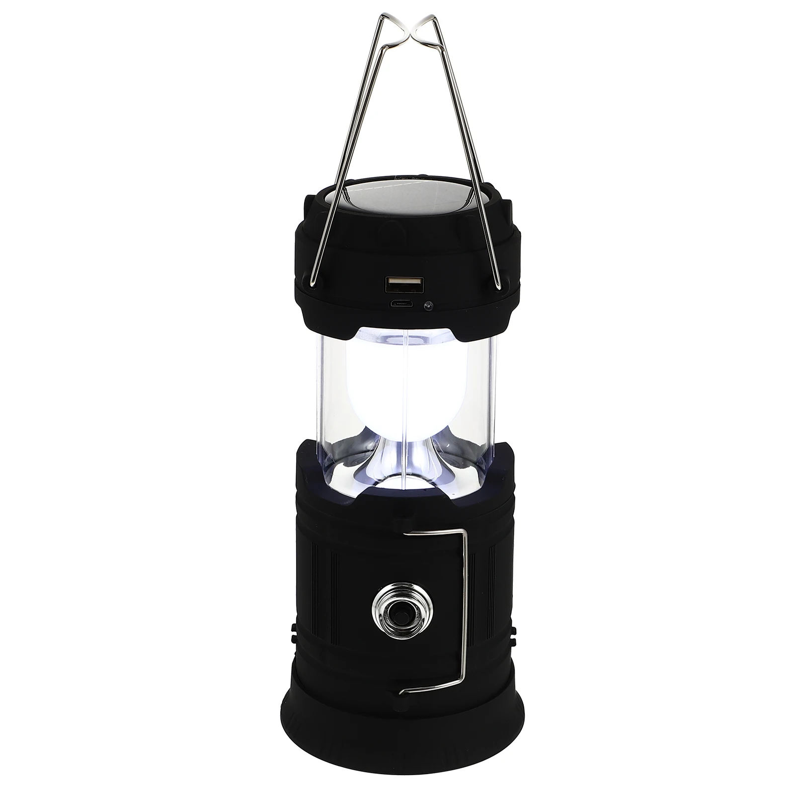 

Portable Camping Light Tent Lamp Solar Powered Waterproof Hiking Climbing Emergency Magnet Sports Outdoor LED Panel Indicator