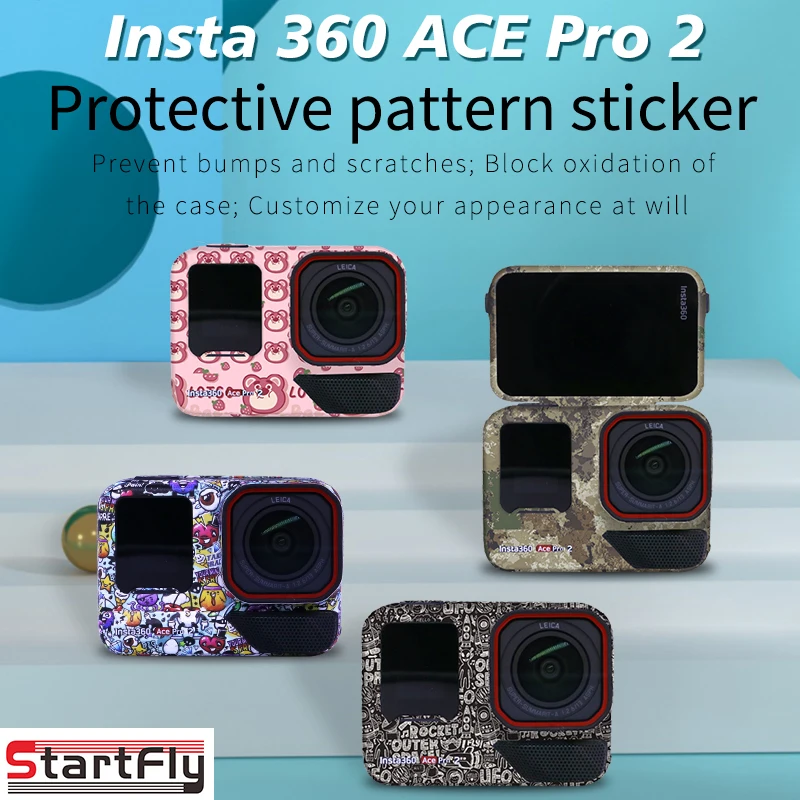 

StartFly Stickers For Insta360 Ace PRO 2 Anti-srach Protective Films Stickers For Insta360 Ace PRO 2 Camera Accessories