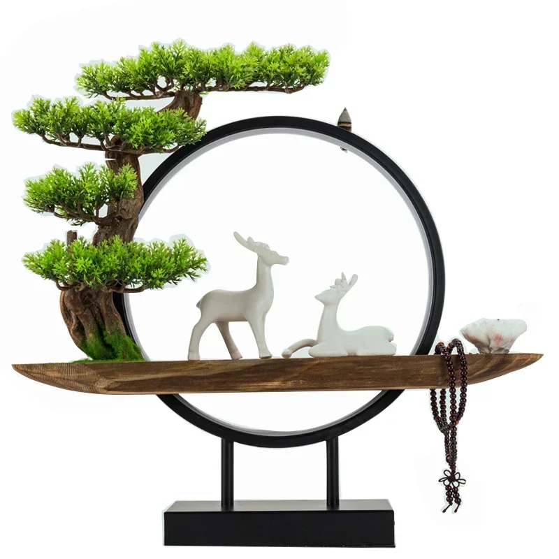 

Stylish Zen Incense Holder Chinese Agarwood Luxury Smoke Diffuser Meditation Fashion Incense Sticks Water Fountain Home Decor