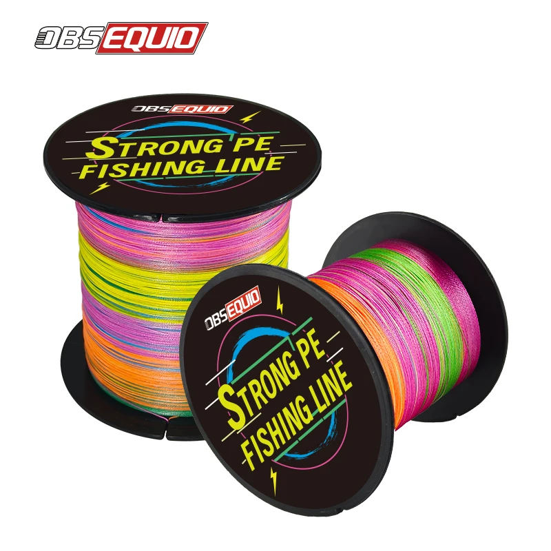 

OBSEQUIO Fishing Lines 12 Strands Braided PE Line 300m/500m Japan Smooth Multifilament Line Sea Fishing Carp Fly Wire Line Tool