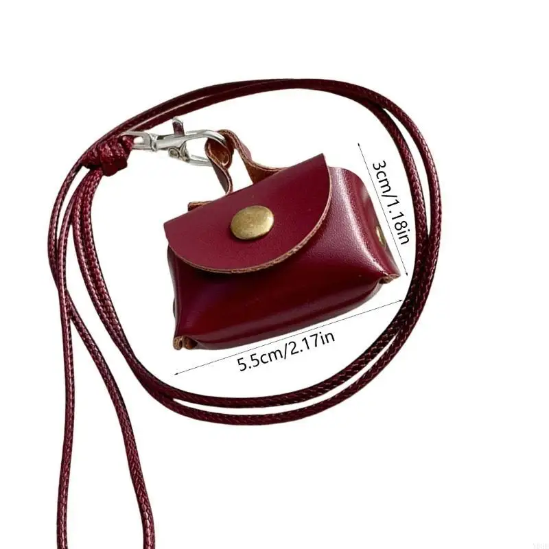 Colar bolsa couro elegante PU PU