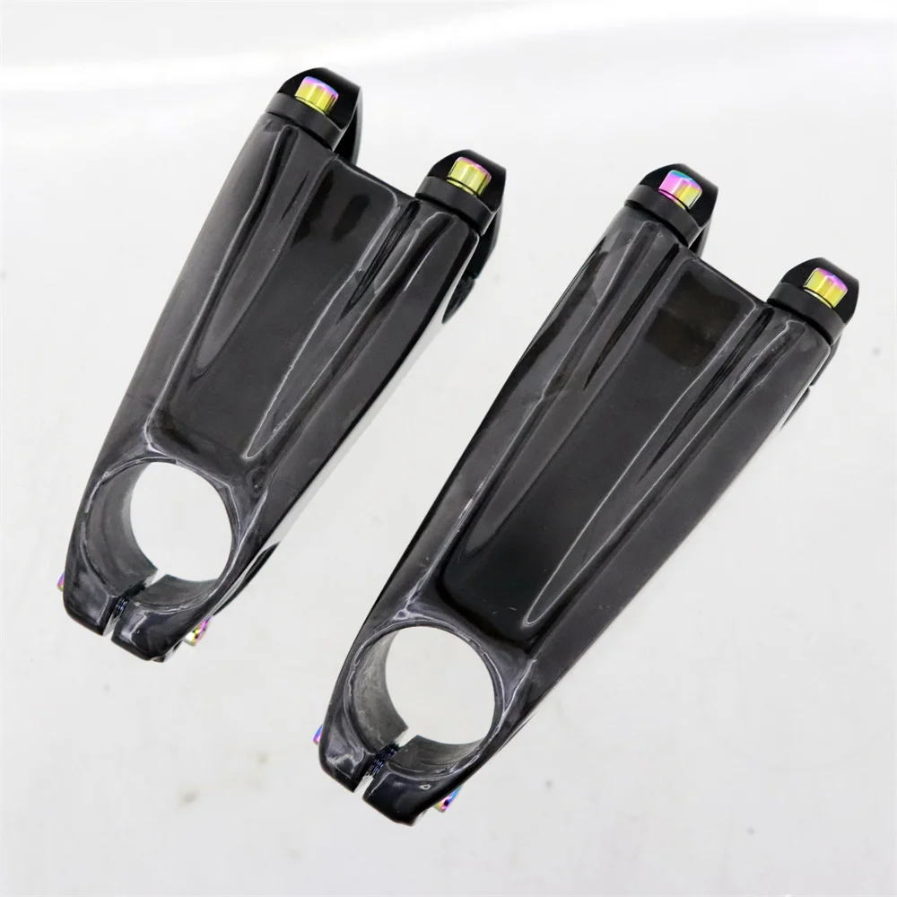 Ultralight 115g Carbon MTB Bicycle Stem -17 Degree 80-100mm 31.8MM Carbon Road Bike Stem Positive and Negative Cycling Parts