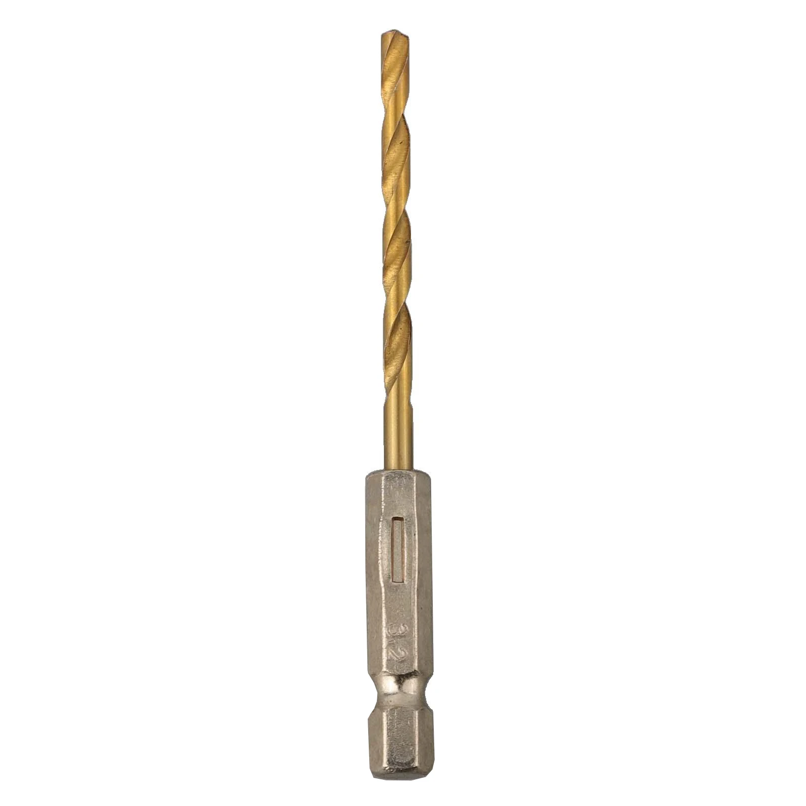Mata Bor ใหม่เอี่ยม HEX Shank 5.0mm/0.20 "5.5mm/0.22" 6.5mm/0.26 "1/4" HEX Shank GOLD 13นิ้วเหล็กกล้าความเร็วสูงที่แตกต่างกัน