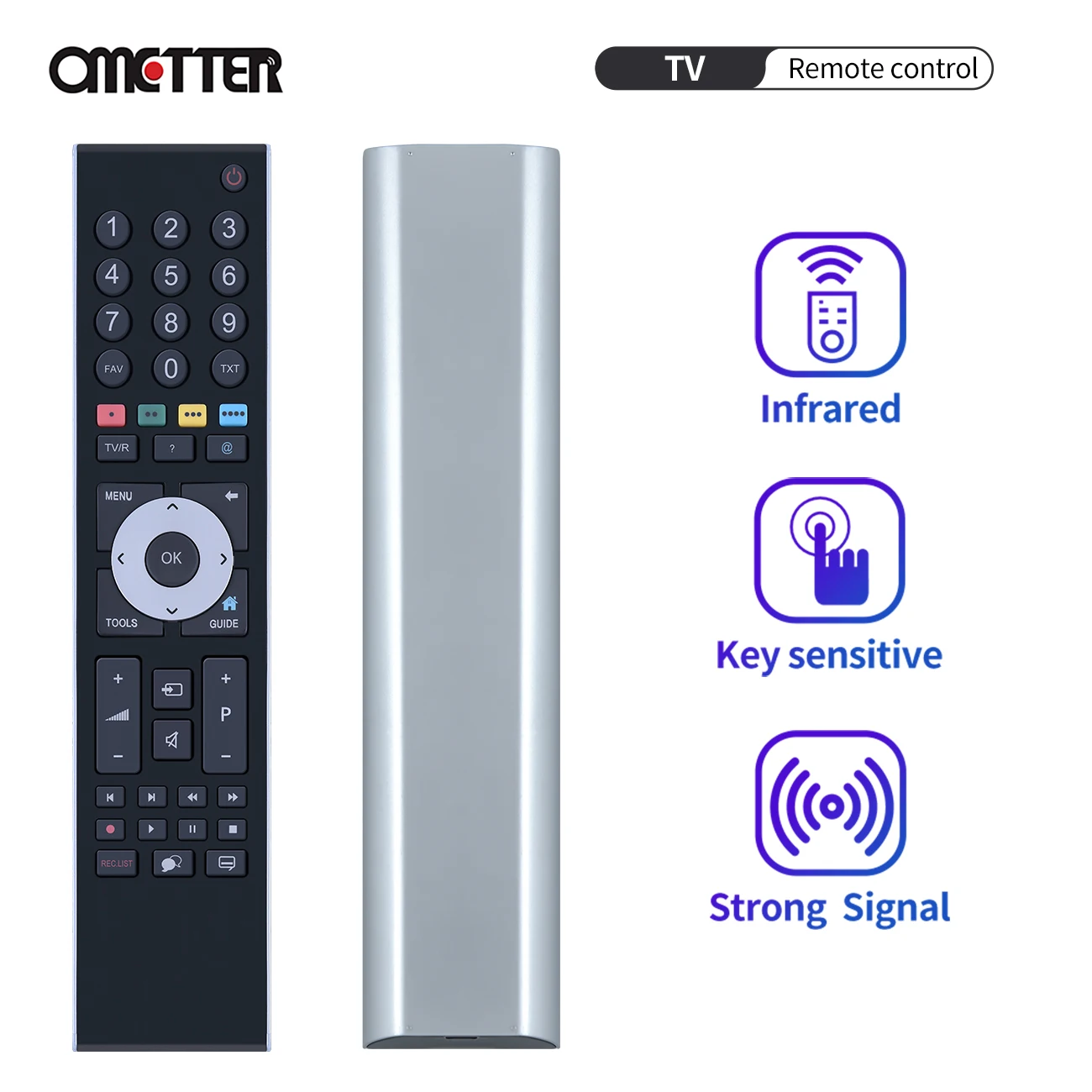 New TP7187R Television Replacement Service Smart TV Remote Control For GRUNDIG