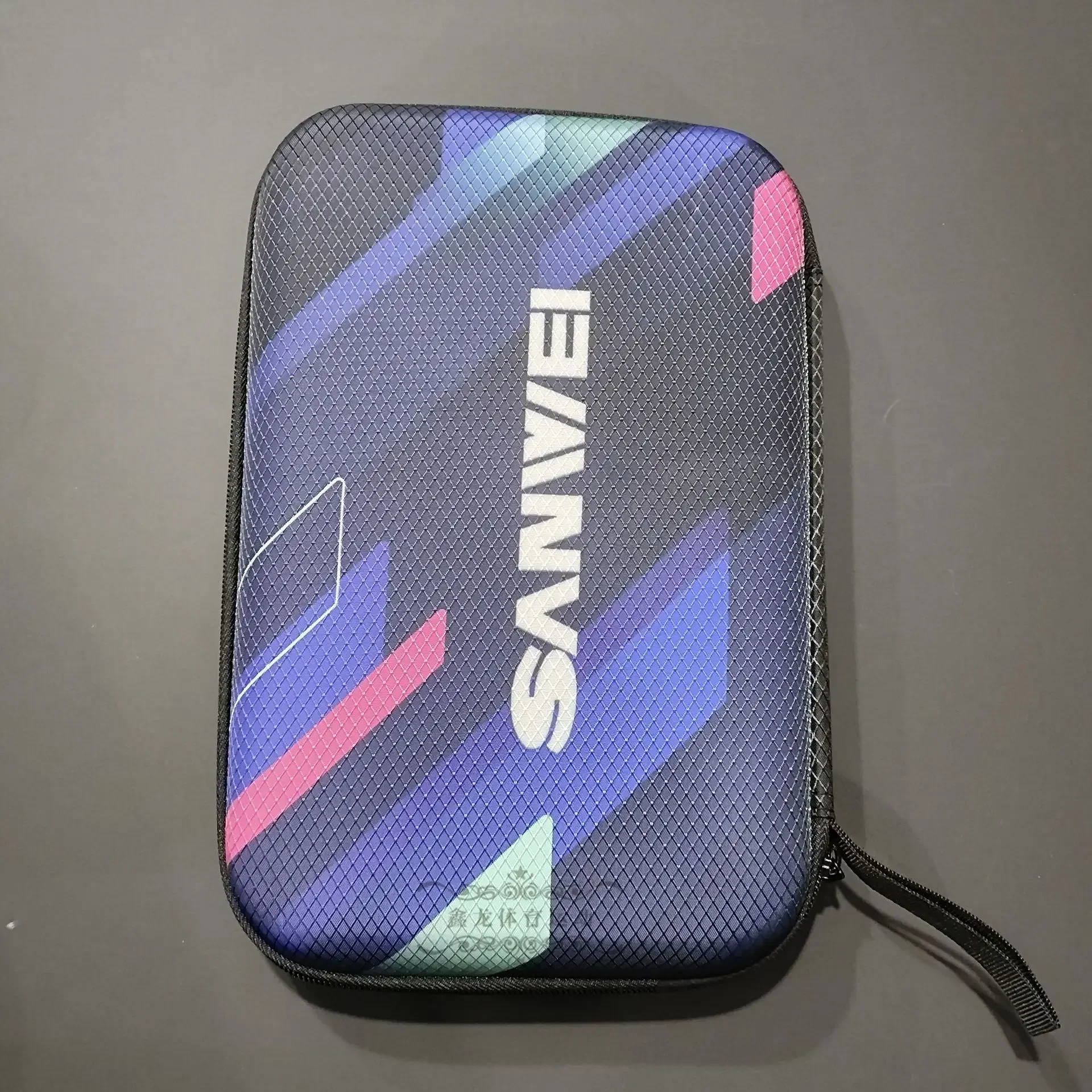 SANWEI Tischtennis Schläger Fall Oxford Tuch Hard Shell Ping Pong Schläger Paddel Abdeckung Lagerung Tasche Langlebige Quadratische Schläger Abdeckungen – Detail 7
