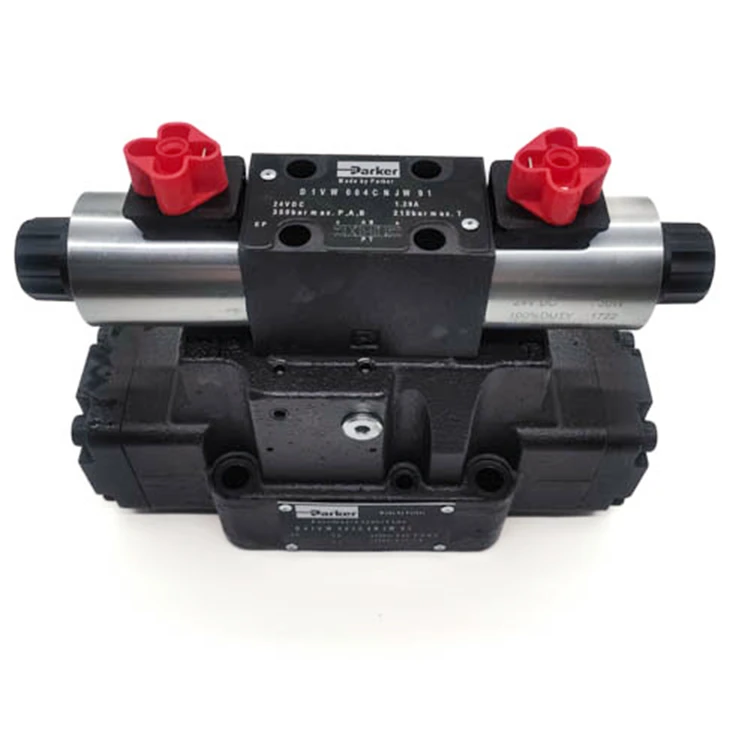 Hydraulic solenoid valve 24v  D41VW026B1NJW91 electro hydraulic valve Parker hydraulic block valve