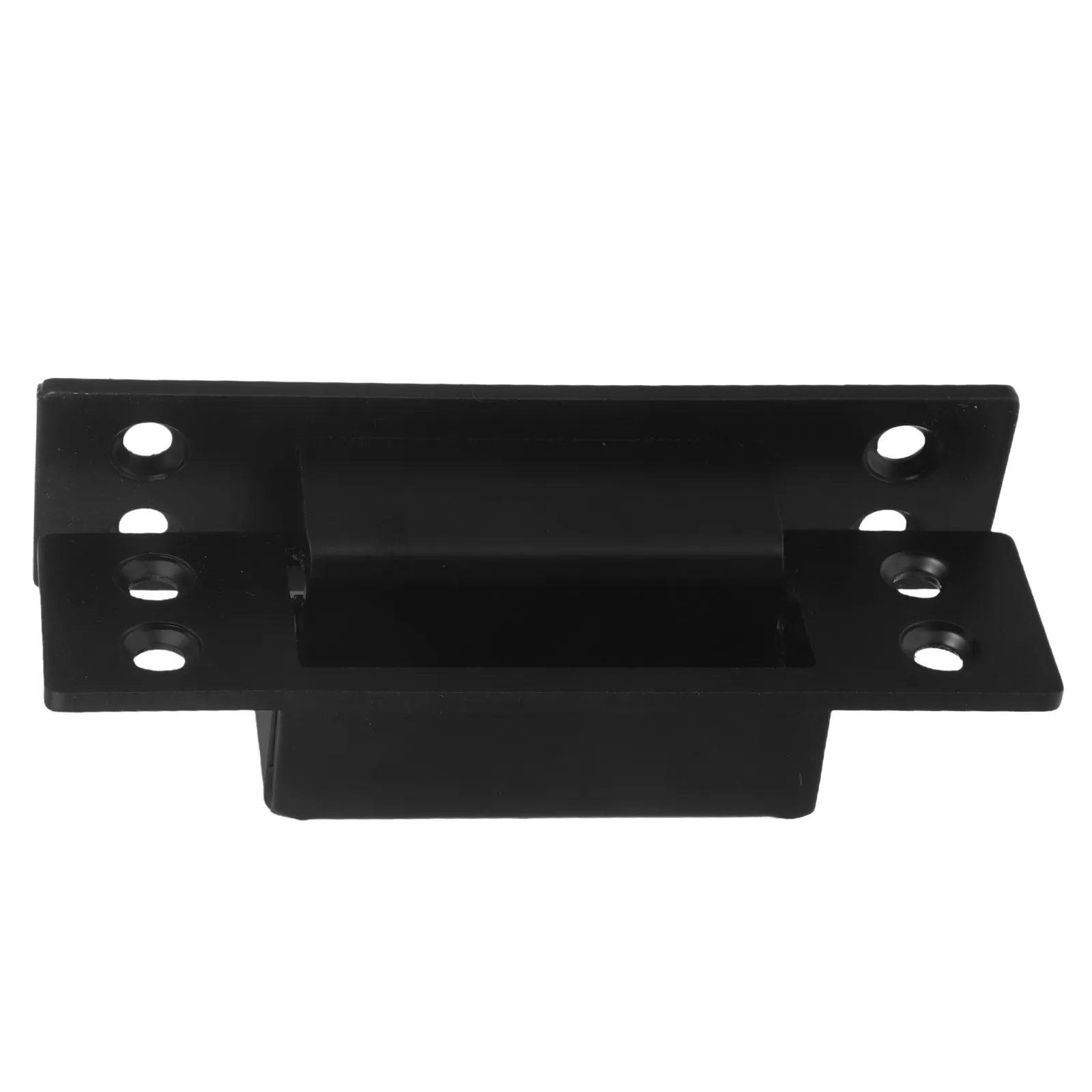 Heavy Duty Concealed Pivot Door Hinge Black Flush Mount Hidden Hinge for Bookcase Cabinet Cupboard Fence