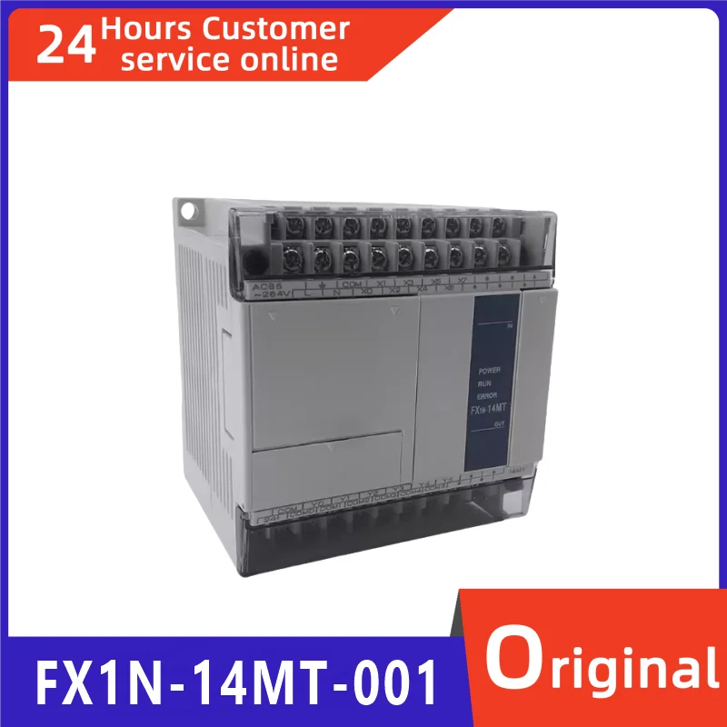 

Новый оригинальный контроллер ПЛК FX1N-14MT-001 FX1N-24MT-001 FX1N-40MT-001 FX1N-60MT-001.