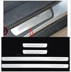 Door Sill Scuff Plate Trim Protector For Subaru Forester 2008 -2015