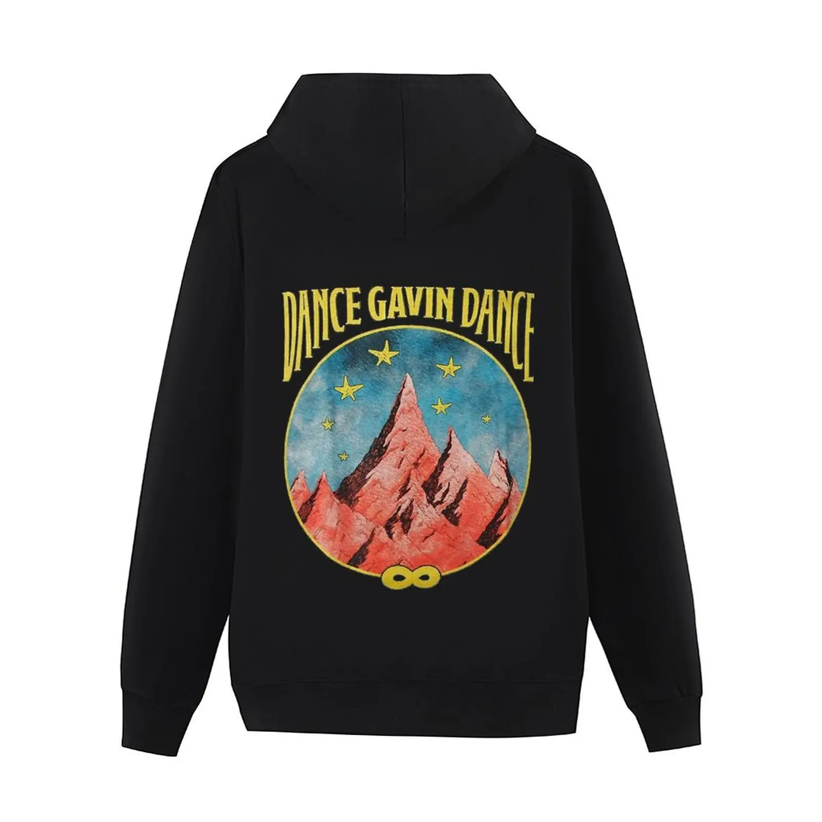 سترة بقلنسوة من Dance Gavin Dance Mountain Stars ملابس كورية للرجال، قميص بقلنسوة، مقاس كبير