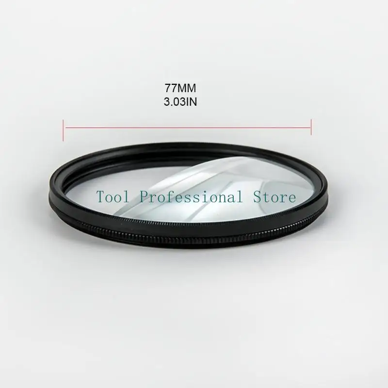 Bộ lọc hiệu ứng đặc biệt 57QF Bộ lọc thủy tinh tròn lăng kính vạn hoa tinh tế cầm tay 77mm có thể thay đổi số lượng đối tượng