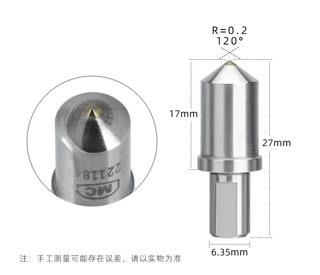 Diamond indenter HRC-3 hardness tester indenter Huayin measuring probe accessories hardness tester