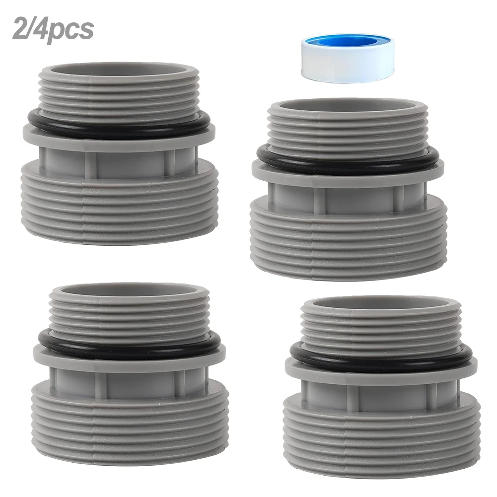 

40mm To 1 1/2" Filter Hose Conversion Kit Above Ground Pool Adapter Connects Pool Maintenance Tool Kit Garden Supplies