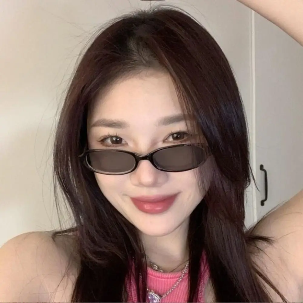 Portable Eye Protection Y2K Glasses Ultralight Anti Radiation Computer Goggles Square Eyeglasses Women