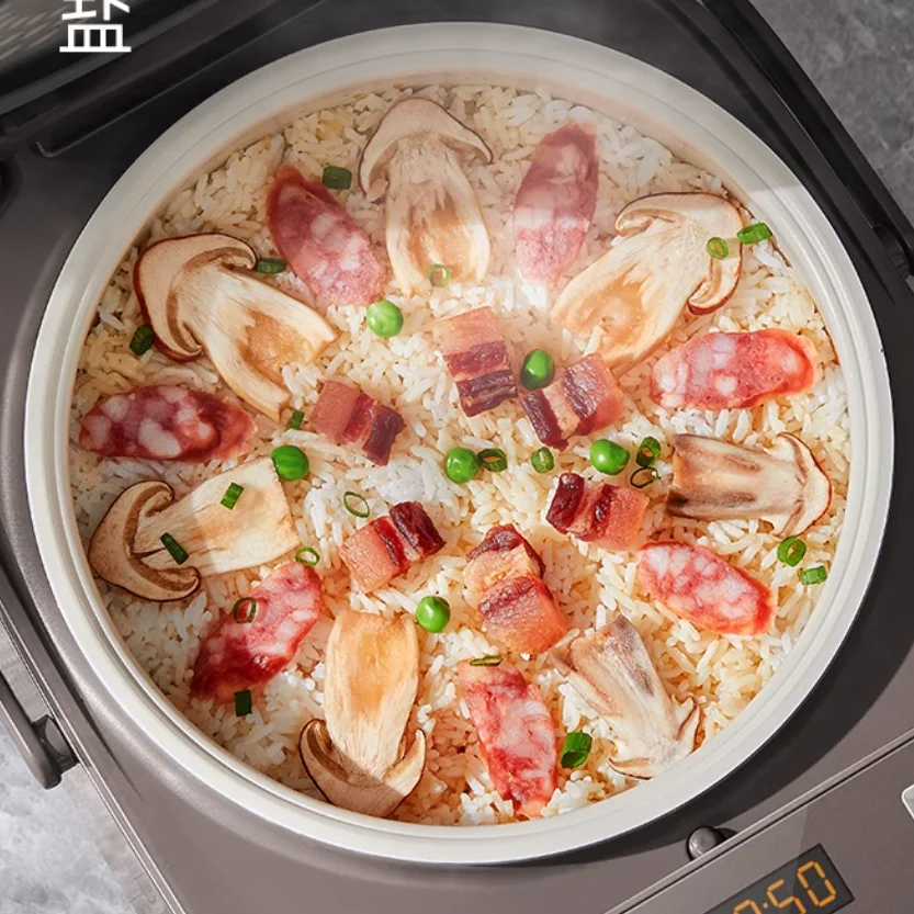 5L 붙지 않는 세라믹 유약 내부 냄비 Midea 밥솥, 가정용 5L 대용량 4L 전기 밥솥 2025 스마트 모델