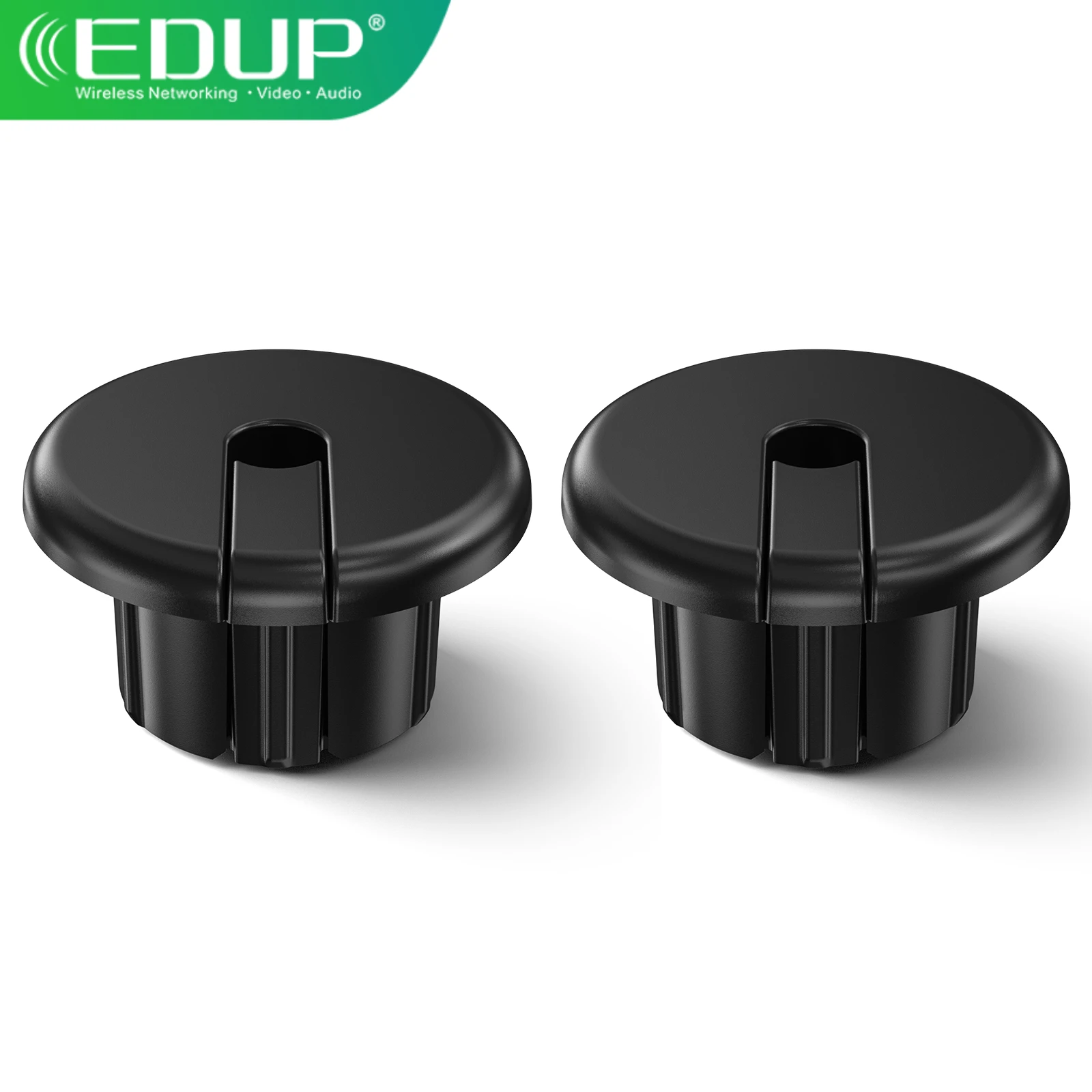 

EDUP SK0005-B-2 Starlink Cable Routing Kit Durable Mounting Kit for 1Inch Wall Hole Furniture Wire Hole Accessories