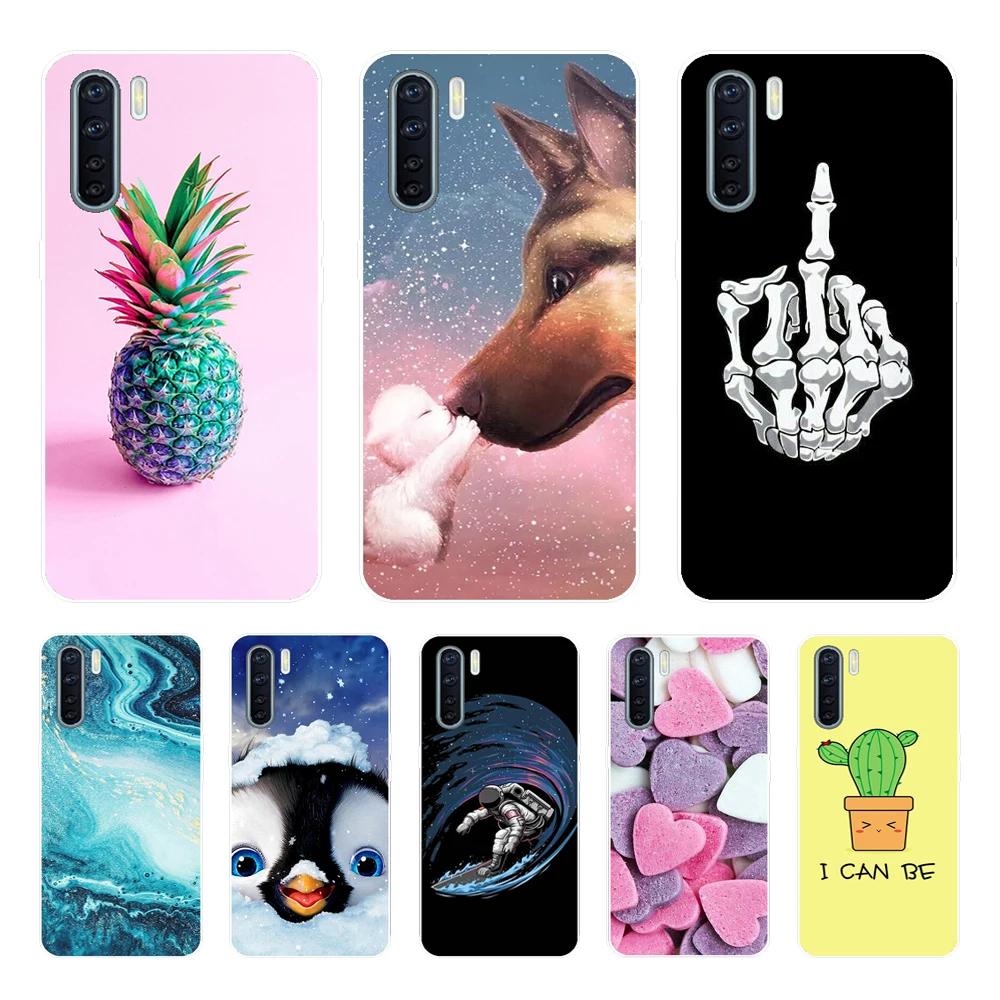 For OPPO A91 Case Phone Back Cover For OPPO A 91 Capas OPPOA91 Bumper 6.4