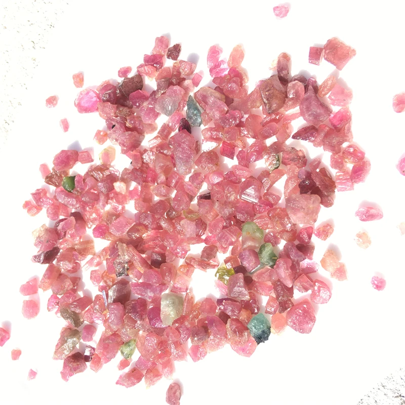 Natural Raw Pink Tourmaline Crystal - Jewelry Grade, Perfect for Custom Gemstone Crafting and Energy Healing DIY