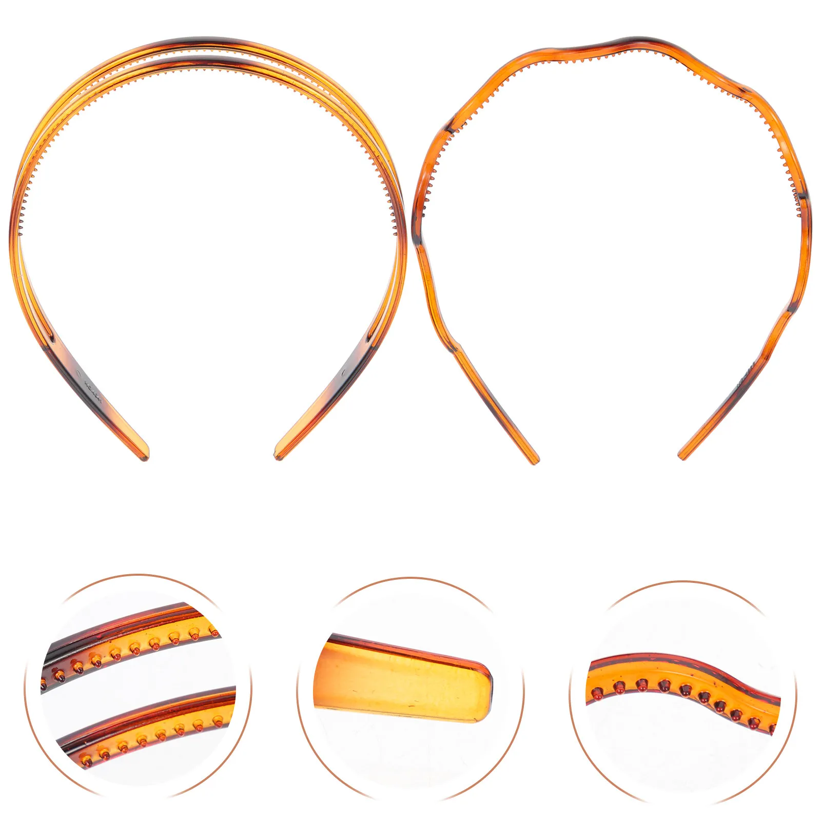 

2 шт. тонких повязок на голову для женщин, нескользящие, для макияжа, умывания, душа, фитнеса, модный дизайн