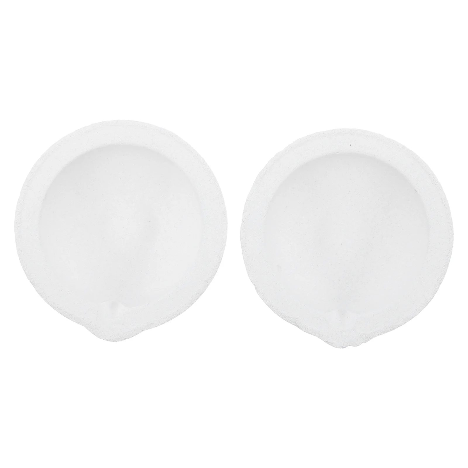 

2Pcs Heatresistant Quartz Evaporating Bowl for Home Large Heating Surface Evaporating Dish Laboratory Tool