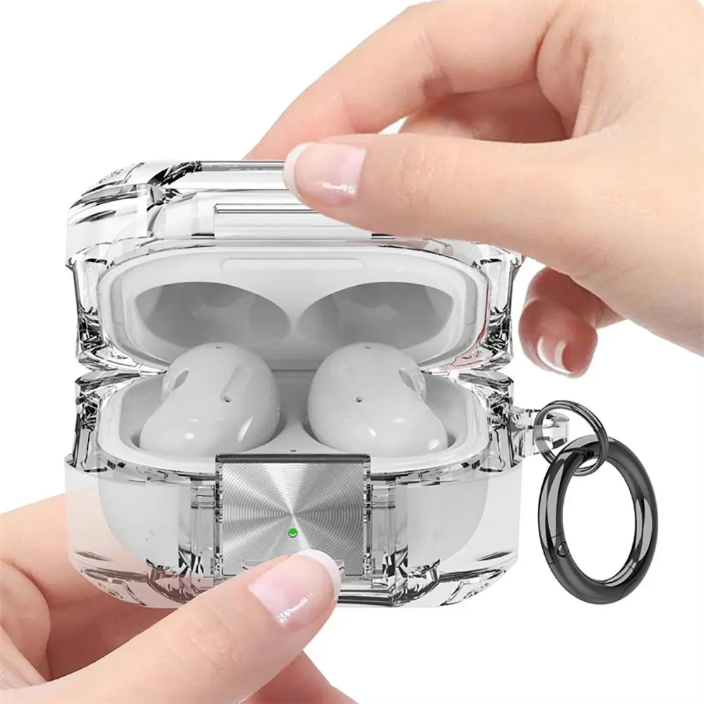 Headphone Cover For Samsung Galaxy Buds Live/2/Pro/2pro Wireless Earbuds Protective Case Shockproof Soft Bluetooth Earphone